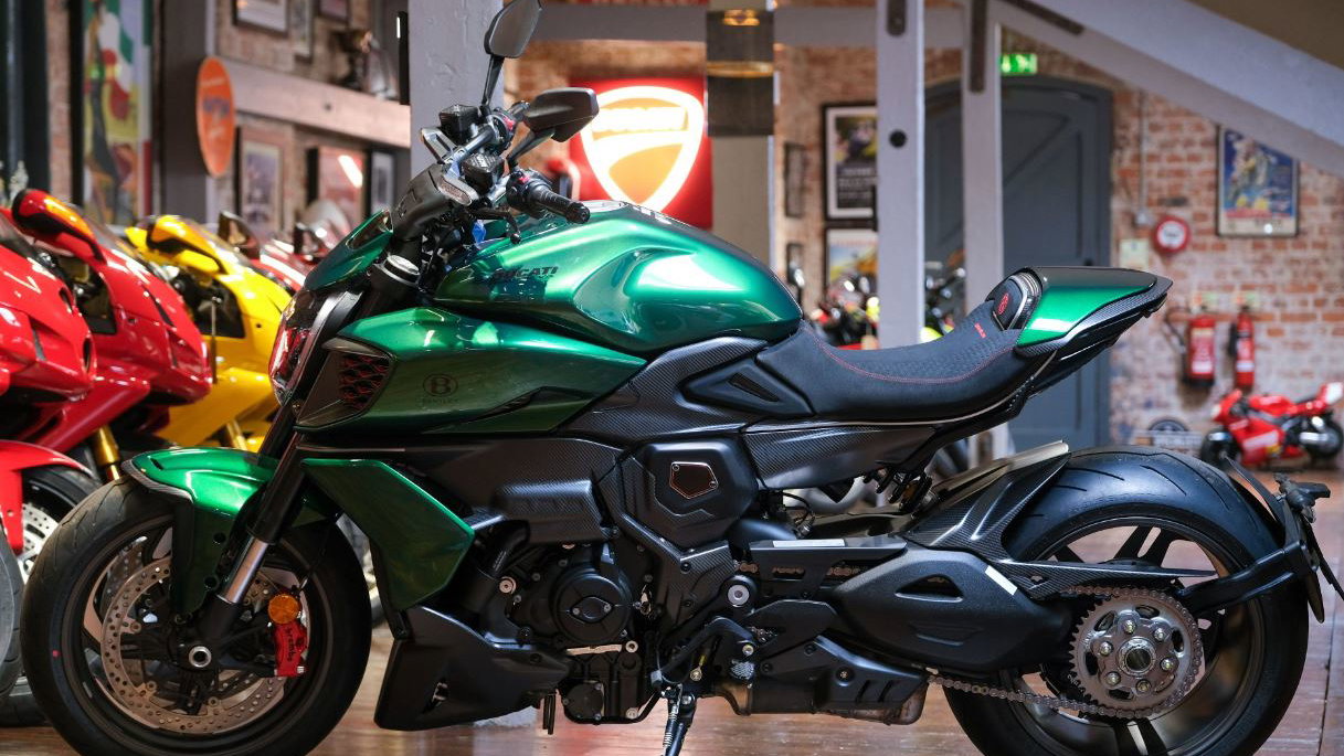 Ducati Diavel Bentley edition. Credit; The Bike Specialists